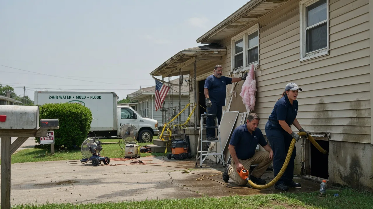 Water Damage Repair in Daleville, AL near me